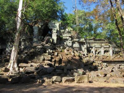 ２０１９年１２月　カンボジア４日目　その１　ベンメリア遺跡見学