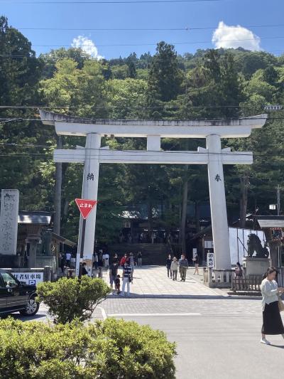 コロナに負けるな!GO TO 諏訪大社