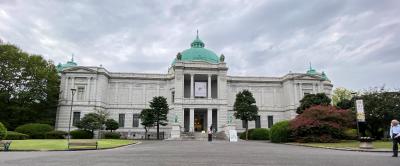 上野公園、東京国立博物館訪問