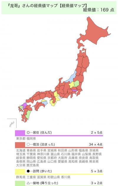 日本経県値マップを試してみた