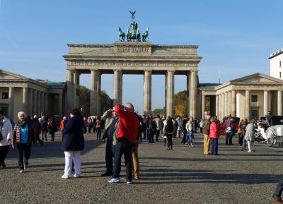 ドイツの魅力１３日間旅行記⑲ベルリンの観光１、ブランデンブルク門からイーストサイド・ギャラリー
