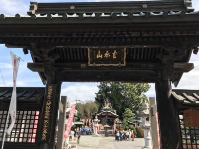 栃木県さくら市　光明寺と　お寿司ランチ