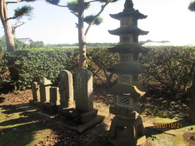 柏市の旧沼南町・岩井・勝矢堂・石仏