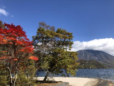 紅葉の千手ヶ浜、西ノ湖、小田代ヶ原　散策