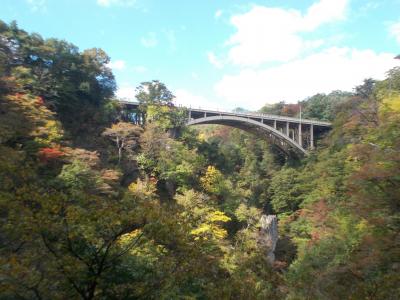 鳴子温泉・鬼首温泉、鳴子狭の紅葉