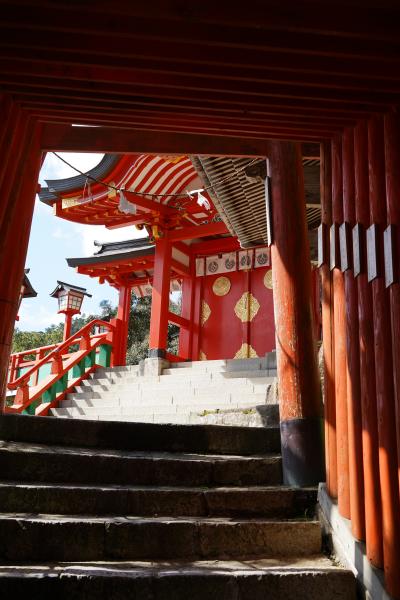20201024-3 津和野 津和野散歩其の二は、神社に登ります。太鼓谷稲成神社。