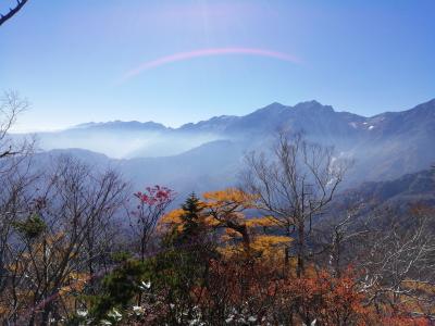 紅葉の北アルプス　4日目