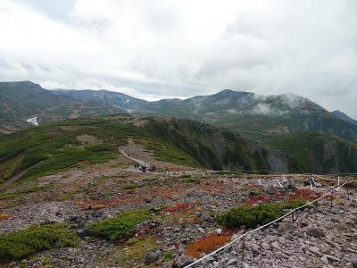 大雪山＆美瑛２０２０秋旅行記　【６】大雪山縦走登山５（黒岳石室～黒岳～層雲峡）