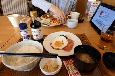 ０１．秋のエクシブ初島1泊　ガスト 三島梅名店の朝食　