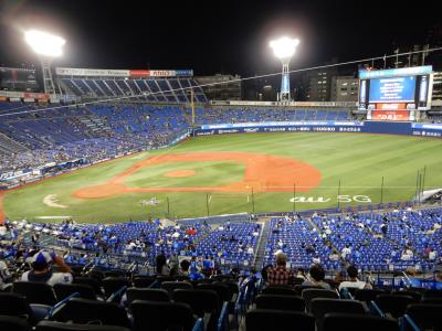 ハマスタで野球観戦