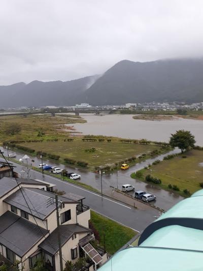 長野上山田1泊温泉旅行（３）上山田温泉伊東園Gリバーサイドホテルにて。