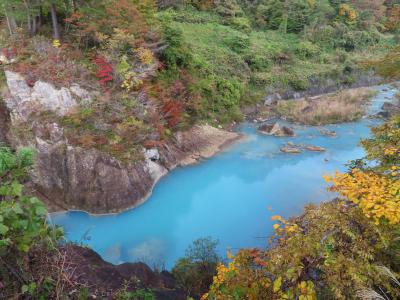 晴れおじさん「秋だ、紅葉だ、温泉だ」 (山王山温泉)