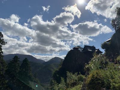 秋の東北　恒例の長期休暇一人旅　山形山寺編