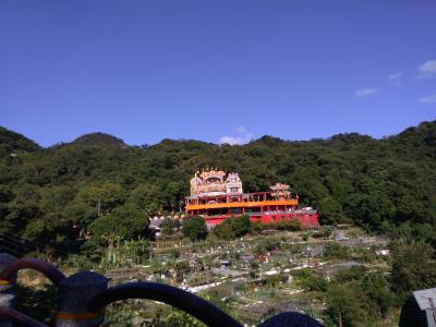 台湾の旅　初めて淡水に行く　その６　地元の寺院に参拝する