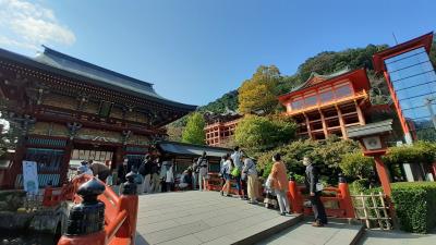 佐賀　祐徳稲荷神社と肥前鹿島駅