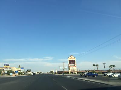 ネバダ州 パーランプ　ー　ラスバガスから車で約１時間の町もカジノがたくさん