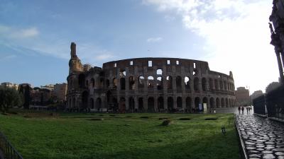 大学生のイタリア・ギリシャ旅行  4日目(ローマ②) コロッセオ等