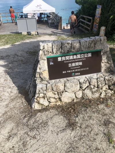  座間味島 旅行記② 座間味1日目