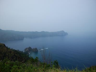 父島到着　海へ直行！