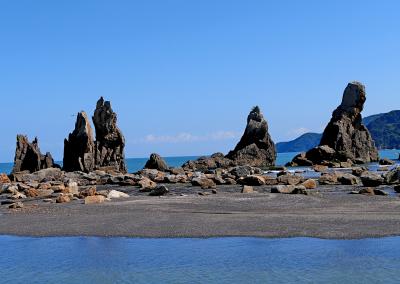 2020.10　Go To Travel 和歌山，白浜，那智勝浦旅行14終-橋杭岩を見た後．一路関空へ