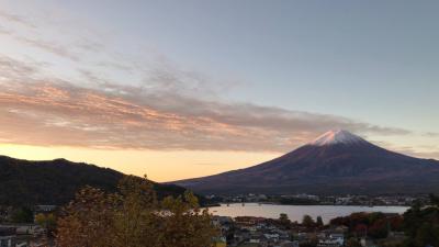 Go To トラベル 河口湖 富士に３日の晴れなし(３/３)