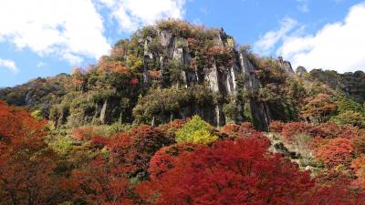 耶馬渓の紅葉を見に行きました