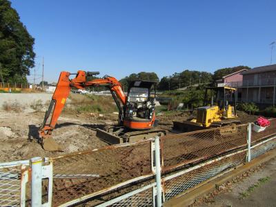 舞岡川の改修工事