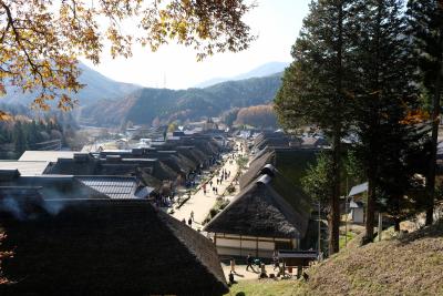 日帰りで大内宿と塔のへつりへの小旅行