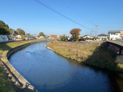 茨城・下館で駅からハイキングと鮭の採卵を見る2020①～下館まち歩き～