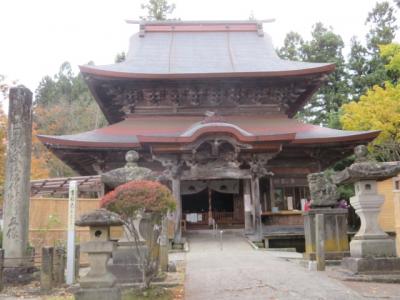 会津ころり三観音巡り（会津坂下町の立木観音・西会津町の鳥追観音・会津美里町の中田観音）