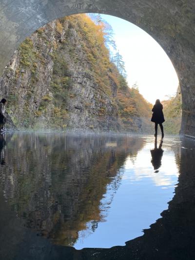 初めての新潟グルメ旅　①フォトジェニックな清津峡渓谷トンネルと八海山ロープウェイ