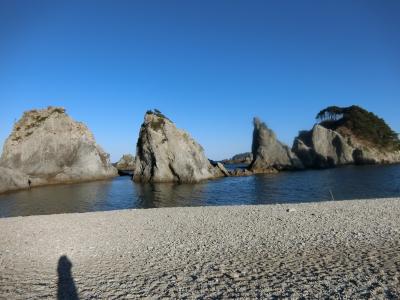 岩手一人旅。盛岡、宮古、遠野、中尊寺へ①。ん～、青い洞窟…編。