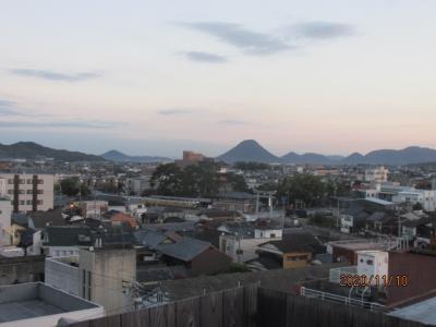 四国霊場最後の巡礼（４）昨夕はスペイン料理の夕食を食べ、今朝は露天風呂に入り、和定食を食べて最初の霊場へ。