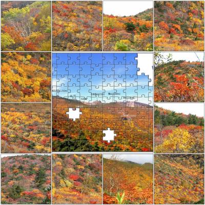 ◆”ほんとの空”の安達太良山は紅葉の曼荼羅だ！②