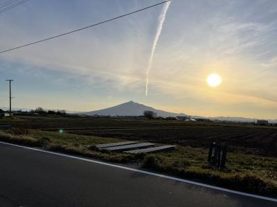 晩秋の青森へ出張