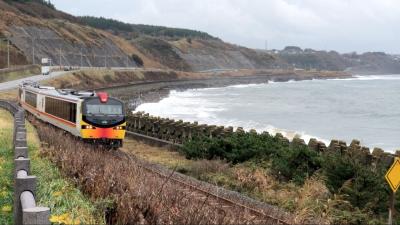 2020年晩秋の津軽半島西海岸をめぐるドライブ旅行（3）深浦町 千畳敷～追良瀬～驫木海岸へ