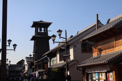 川越の街並みと寺社巡り。