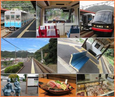 伊豆下田のんびり温泉（４）伊豆急電車で行ったり来たりして誰もいない駅で静かに過ごす贅沢な時間
