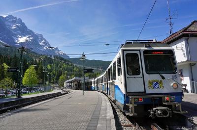 南ドイツ・北イタリア鉄道の旅（その２ 登山電車で行くドイツ最高峰ツークシュピツェとミッテンヴァルト）