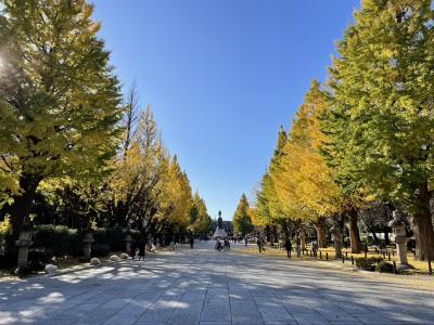 東京都内で美術館巡り、「KING＆QUEEN」展と「琳派と印象派」展と靖国神社のイチョウ