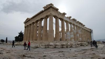 大学生のイタリア・ギリシャ旅行  9日目(アテネ①)  パルテノン神殿等