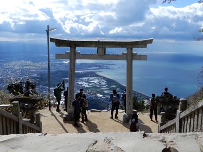 香川県の旅　‘20年11月（２）★豊稔池ダム、銭形砂絵、高屋神社、四国水族館