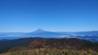 伊豆山稜線歩道(だるま山高原レストハウス～金冠山～達磨山)