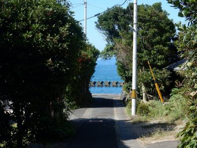 サイドカーの旅　瀬崎の日本海