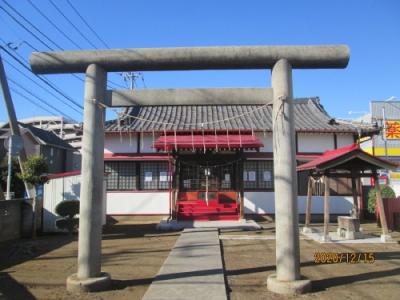 柏市の冨里・神明神社・兼務社(２３)・石仏