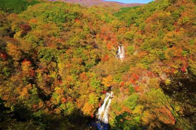 【日光】霧降の滝～大山　紅葉登山（電車・バス利用）