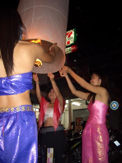 2007年 ロイクラトン・灯籠流し（タイ）スコータイ、チェンマイ、バンコク、