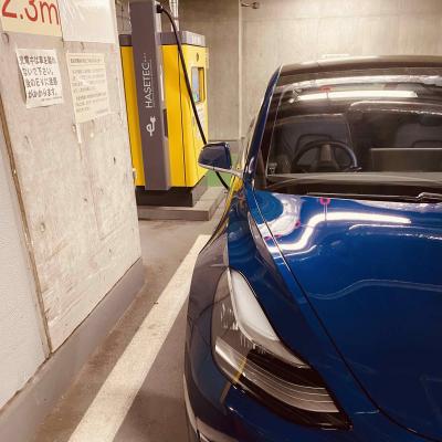 テスラ充電日記・九段下コンボ編。千代田区役所＆図書館、もちろん海苔弁