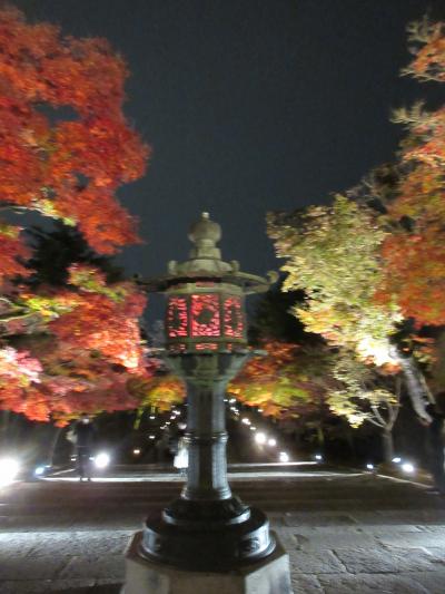 京都紅葉の旅　高雄&#12316;京都市内散策　２日目　南禅寺・インクライン・永観堂・仁和寺・京都グランヴィアホテルに泊まる