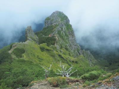 赤岳:天狗尾根↑ツルネ東稜↓ / 初心者向け岩稜VR